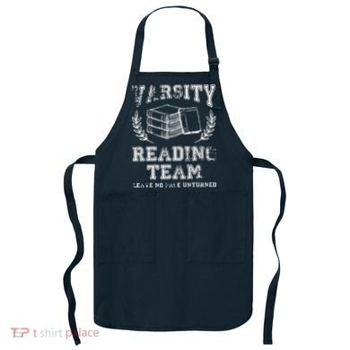 Reader Book Lover Gift Varsity Reading Team Apron