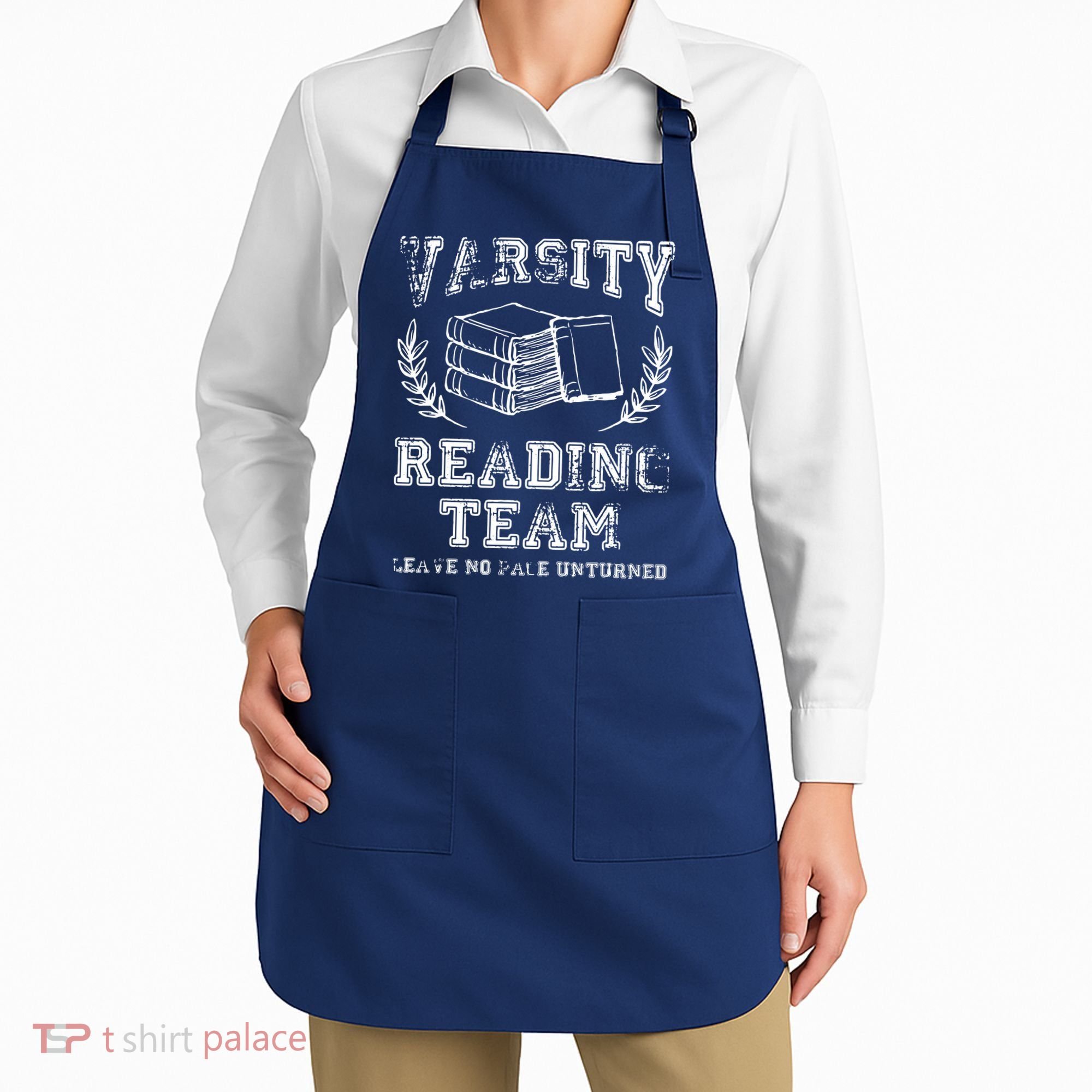 Reader Book Lover Gift Varsity Reading Team Apron