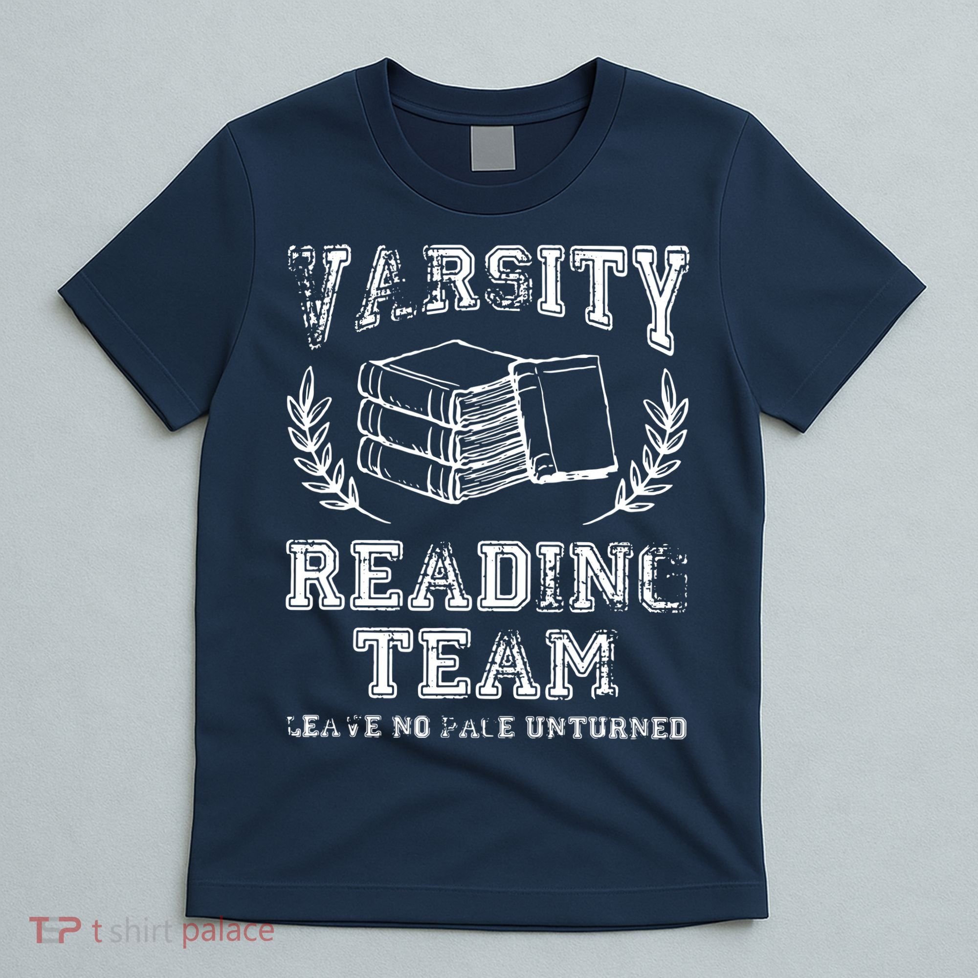 Reader Book Lover Gift Varsity Reading Team T-Shirt