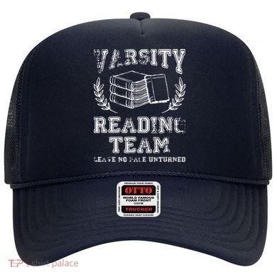 Reader Book Lover Gift Varsity Reading Team Hat