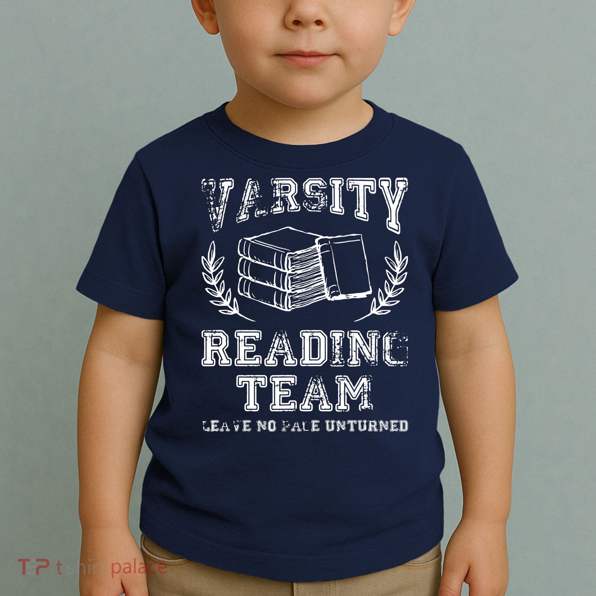 Reader Book Lover Gift Varsity Reading Team Toddler T-Shirt