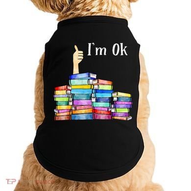 Reading Book Lovers IM Ok National Book Doggie Tank