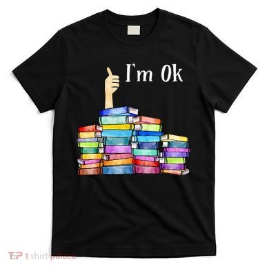 Reading Book Lovers IM Ok National Book T-Shirt