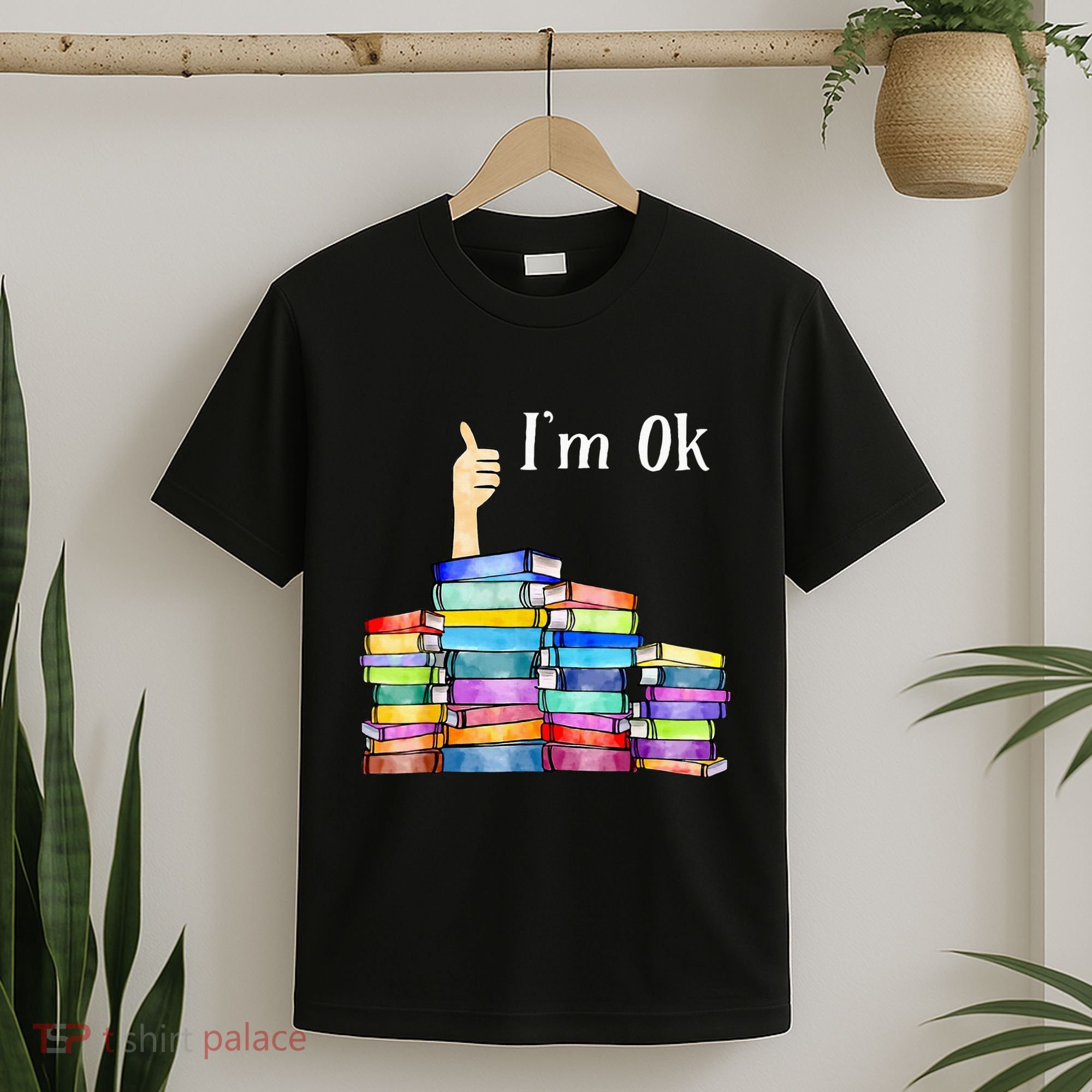 Reading Book Lovers IM Ok National Book T-Shirt