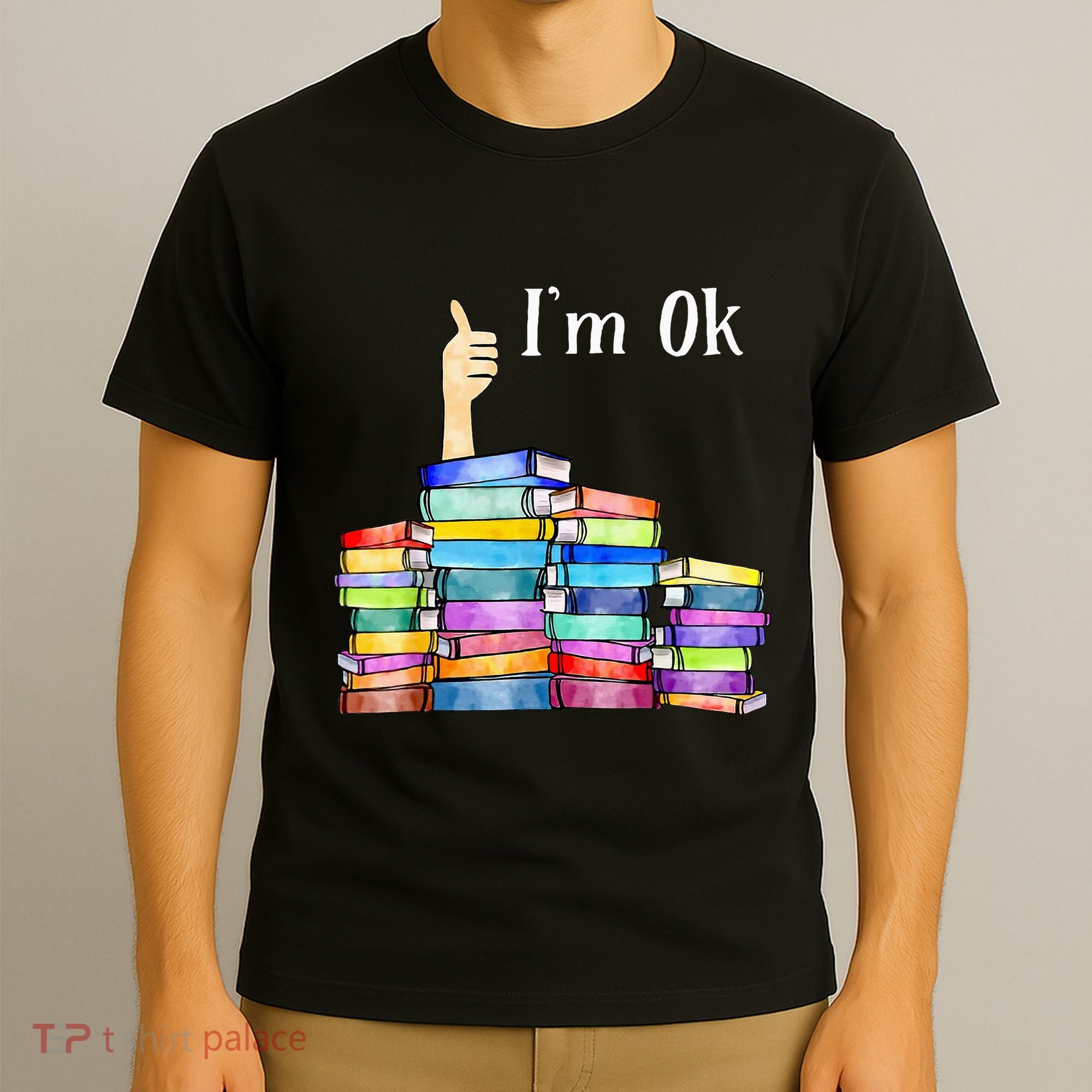 Reading Book Lovers IM Ok National Book T-Shirt