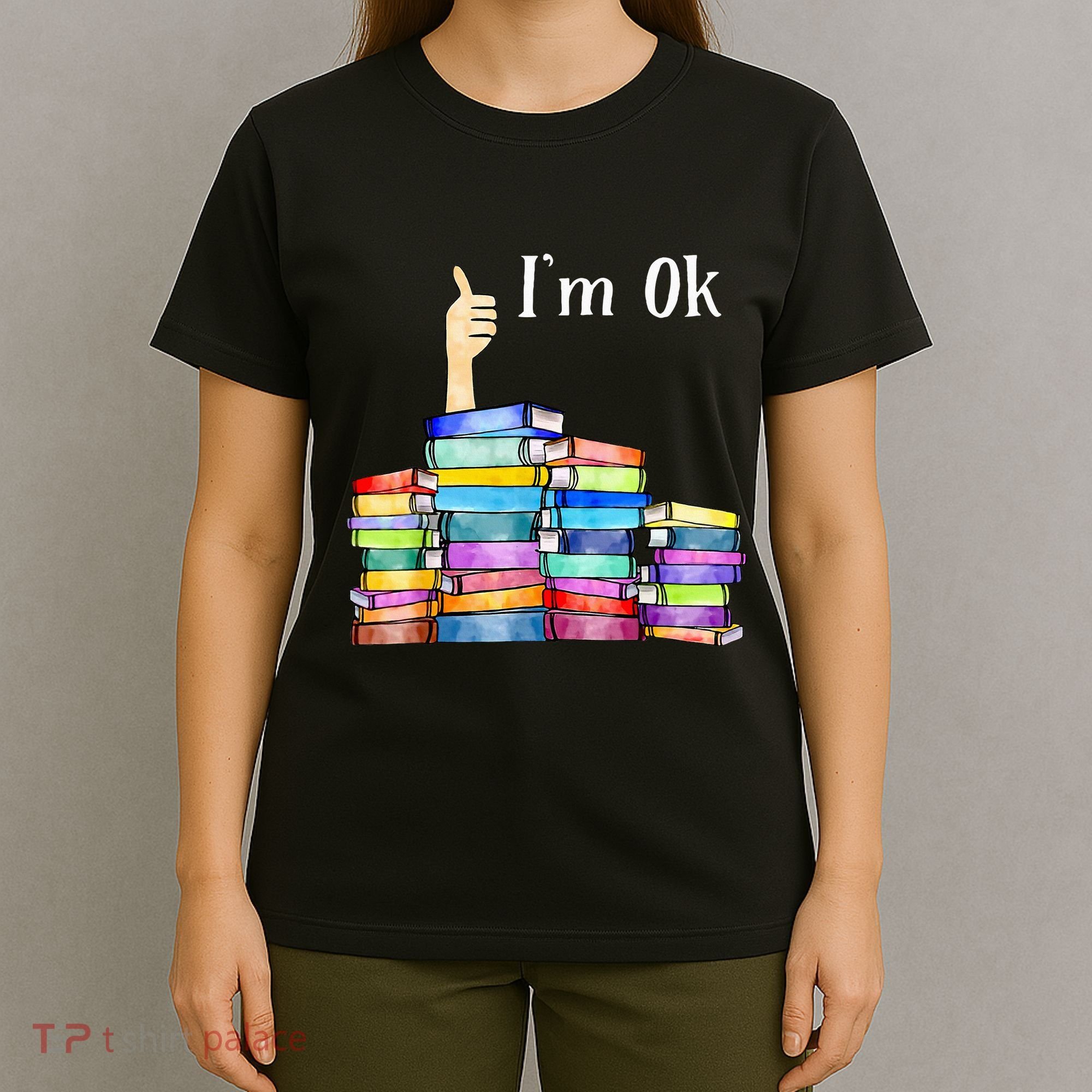 Reading Book Lovers IM Ok National Book T-Shirt