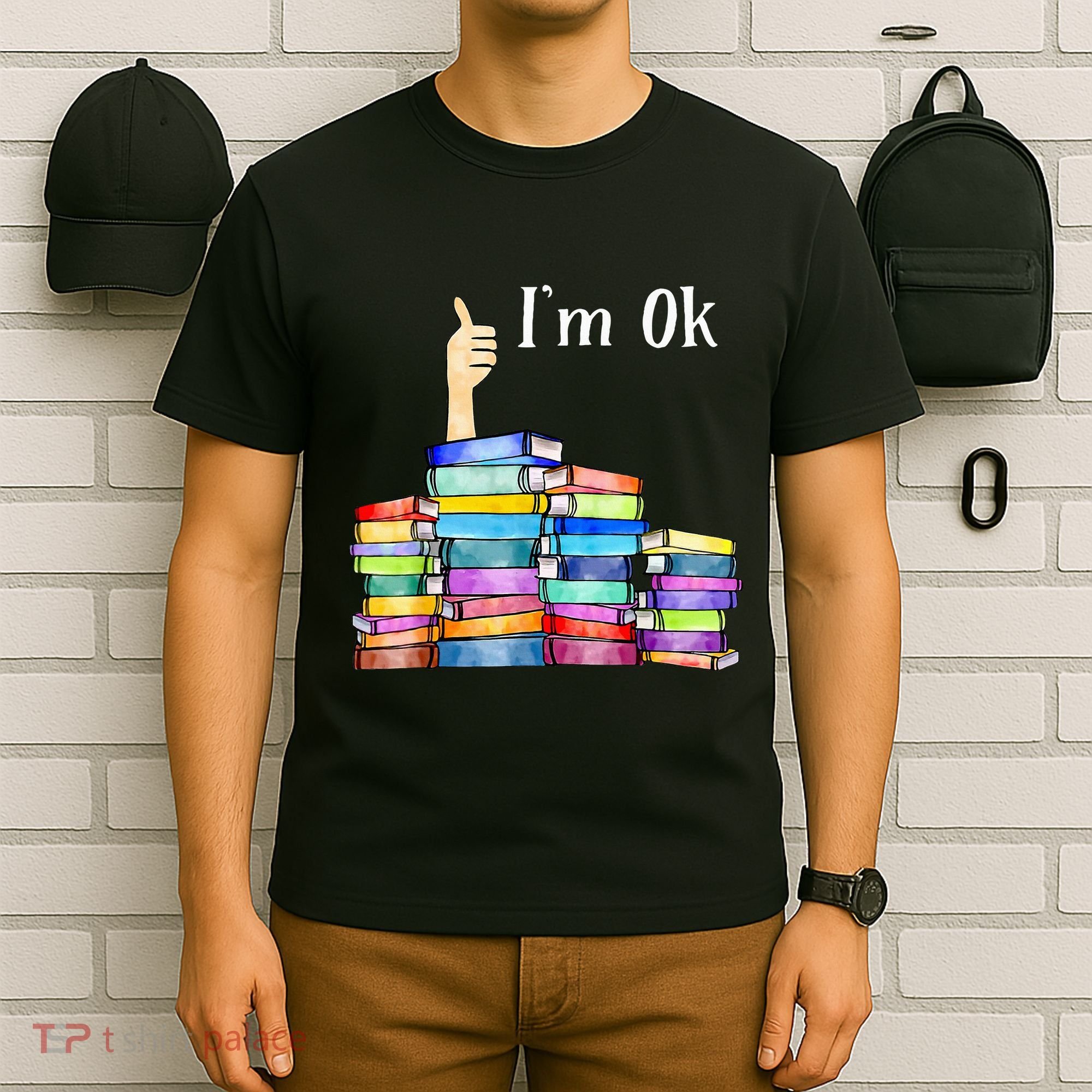 Reading Book Lovers IM Ok National Book T-Shirt