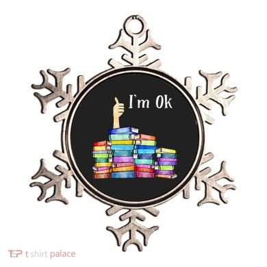 Reading Book Lovers IM Ok National Book Ornament
