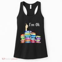 Reading Book Lovers IM Ok National Book Women's Tank Top thumb 0