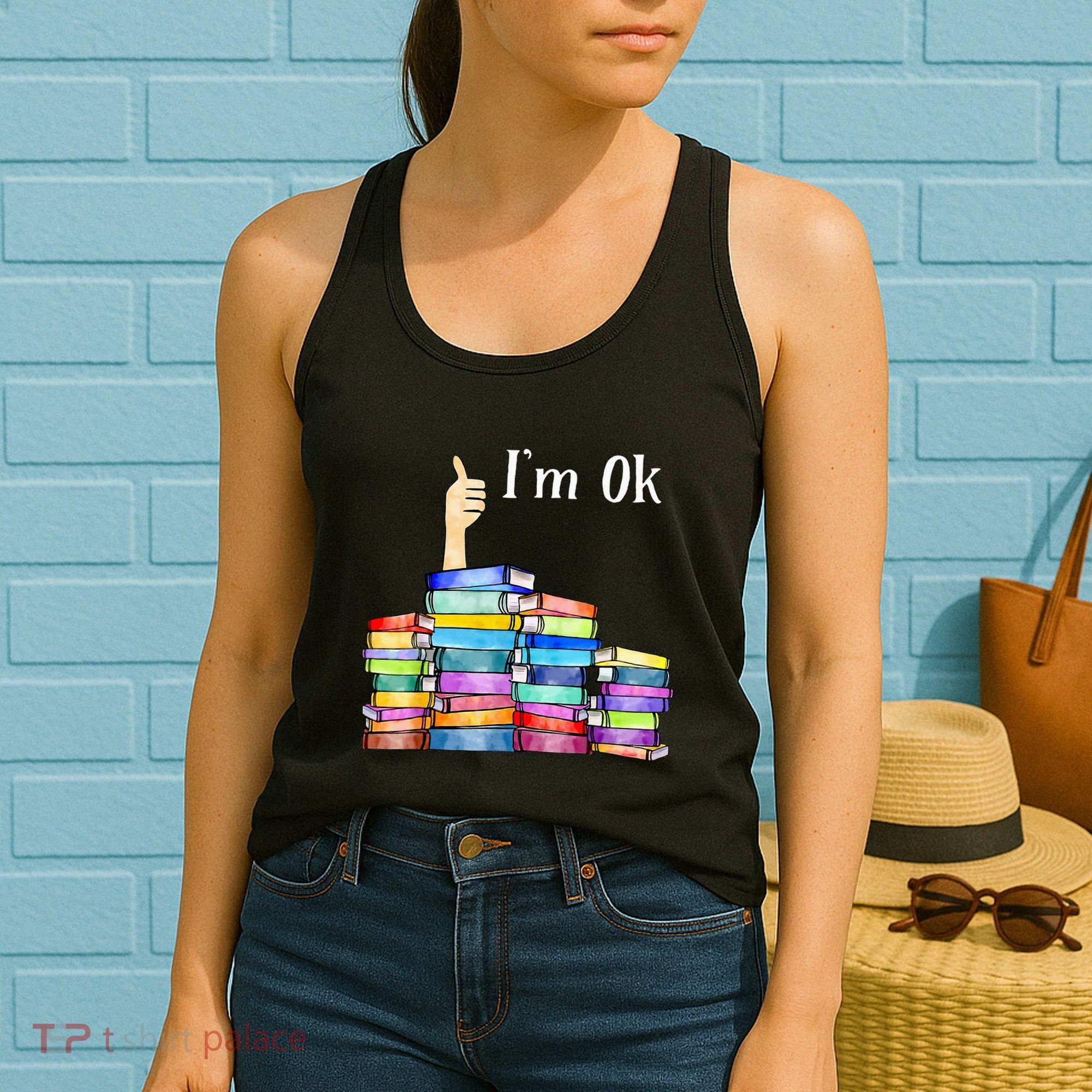 Reading Book Lovers IM Ok National Book Women's Tank Top