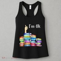 Reading Book Lovers IM Ok National Book Women's Tank Top thumb 3