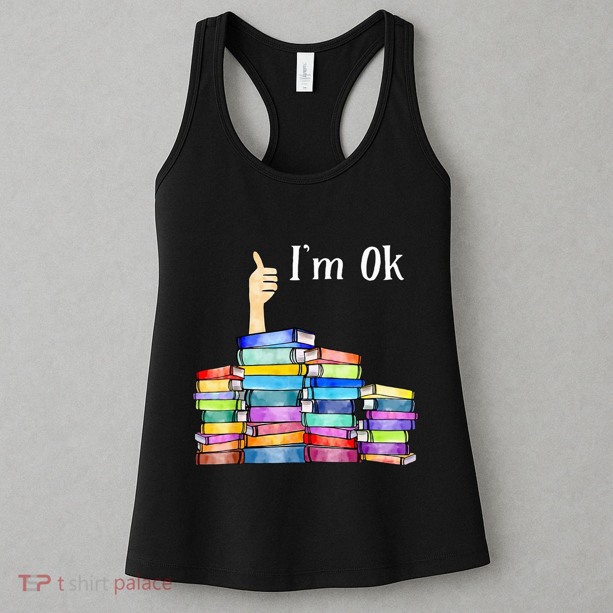 Reading Book Lovers IM Ok National Book Women's Tank Top