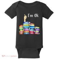 Reading Book Lovers IM Ok National Book Baby Bodysuit thumb 0