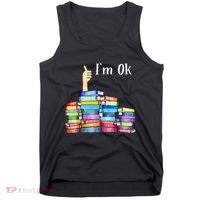 Reading Book Lovers IM Ok National Book Tank Top thumb 0