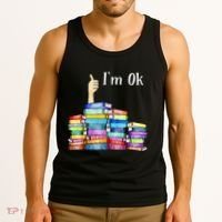 Reading Book Lovers IM Ok National Book Tank Top thumb 3