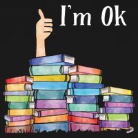 Reading Book Lovers I'm Ok National Book Lovers Day Ornament thumb 1