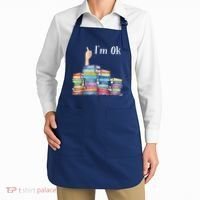 Reading Book Lovers I'm Ok National Book Lovers Day Apron thumb 2