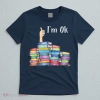 Reading Book Lovers I'm Ok National Book Lovers Day T-Shirt thumb 5