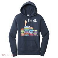 Reading Book Lovers I'm Ok National Book Lovers Day Women's Hoodie thumb 0