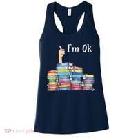 Reading Book Lovers I'm Ok National Book Lovers Day Women's Tank Top thumb 0
