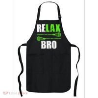 Relax Bro Lacrosse Sports Team Game Apron thumb 0