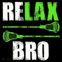 Relax Bro Lacrosse Sports Team Game Women's Hoodie thumb 2