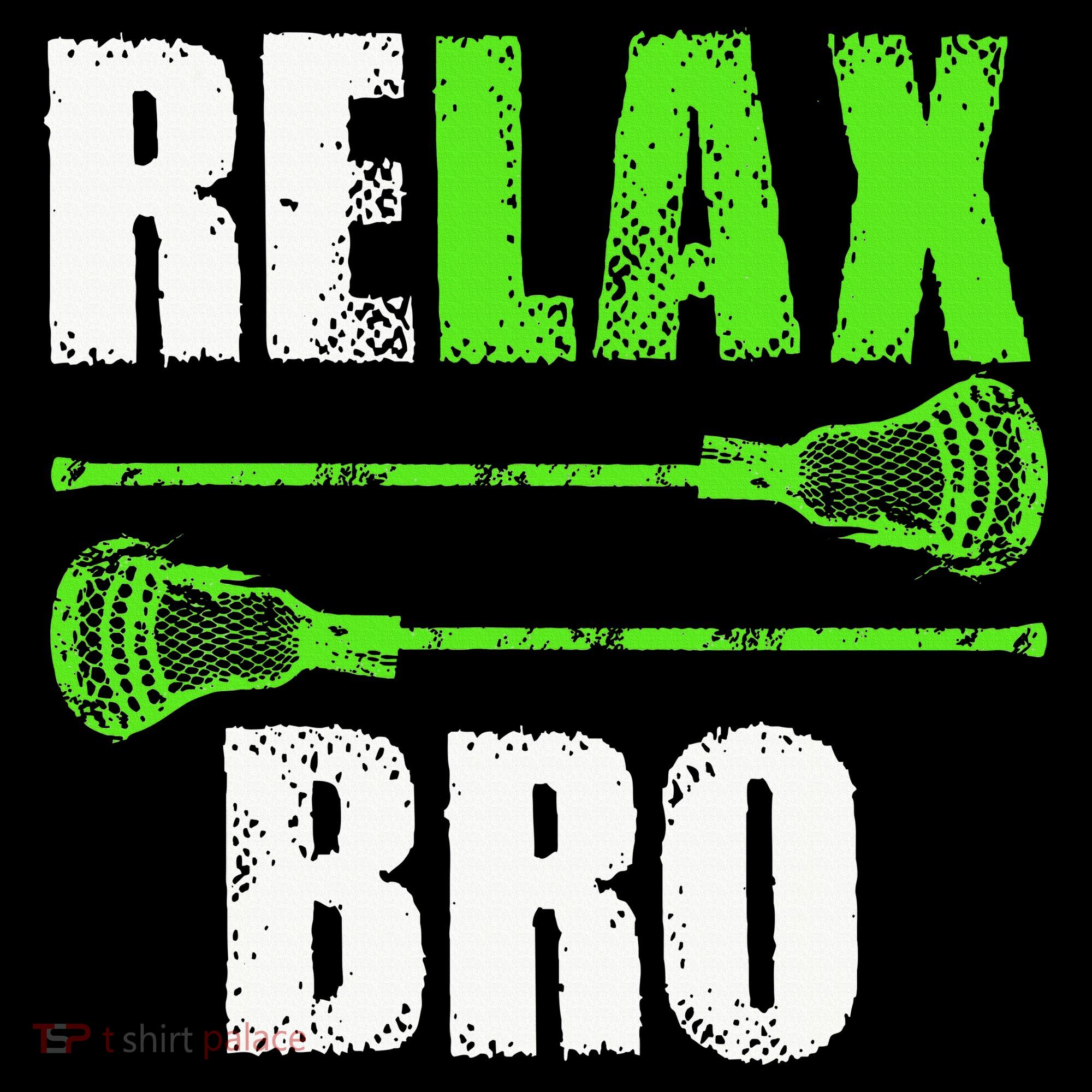Relax Bro Lacrosse Sports Team Game Women's Hoodie