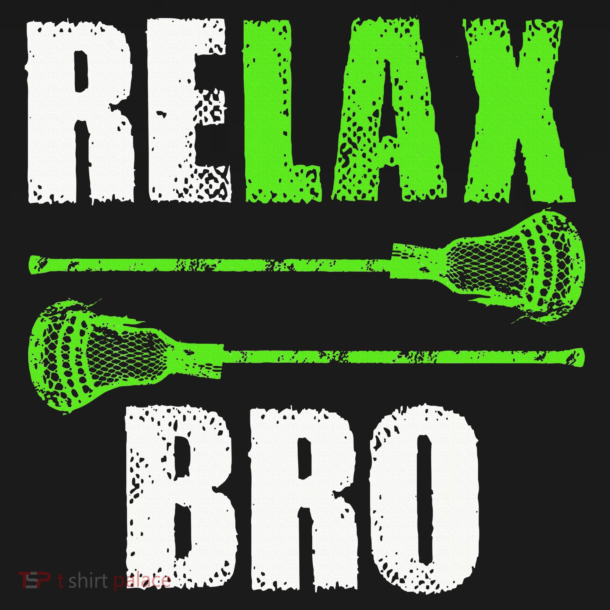 Relax Bro Lacrosse Sports Team Game Mousepad