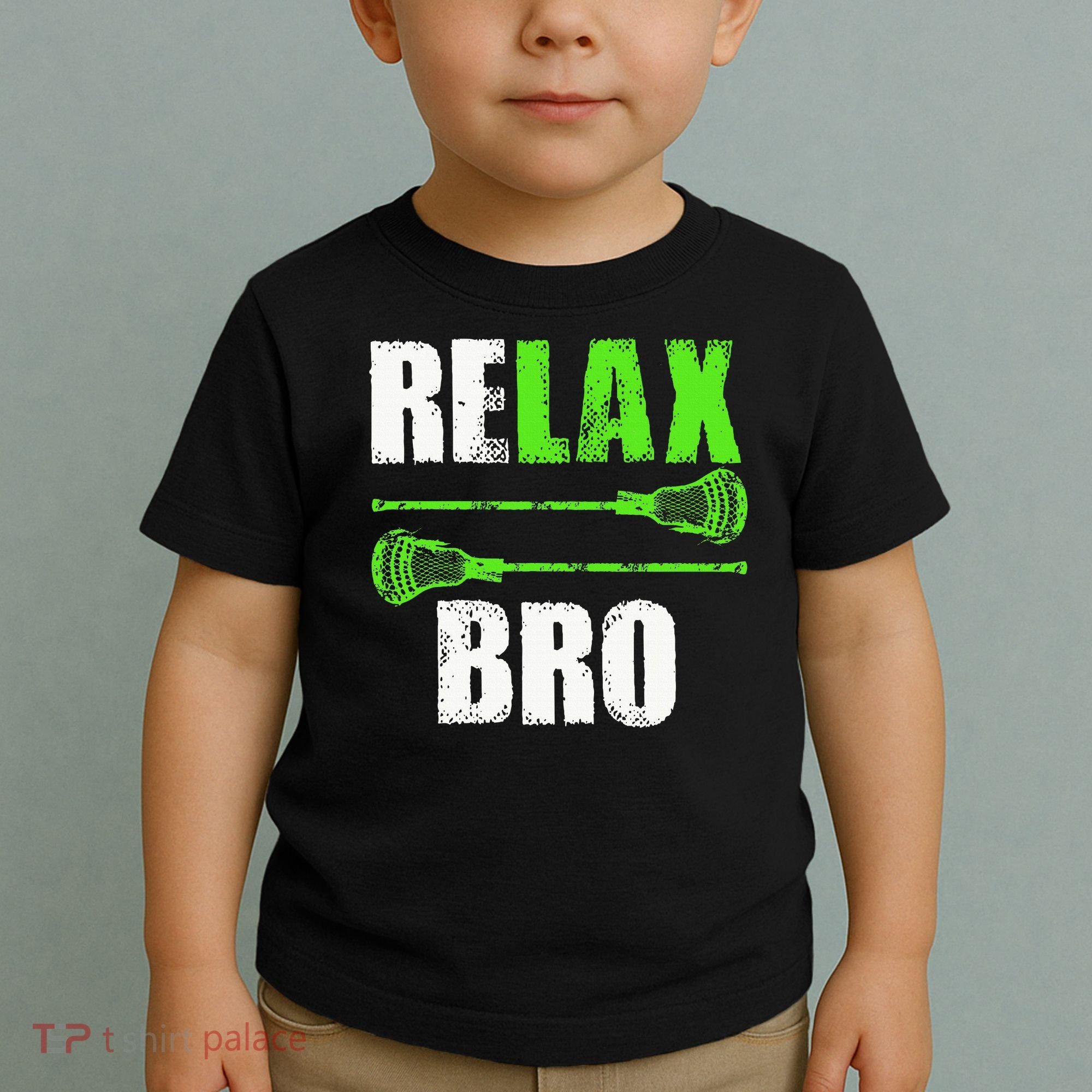 Relax Bro Lacrosse Sports Team Game Toddler T-Shirt