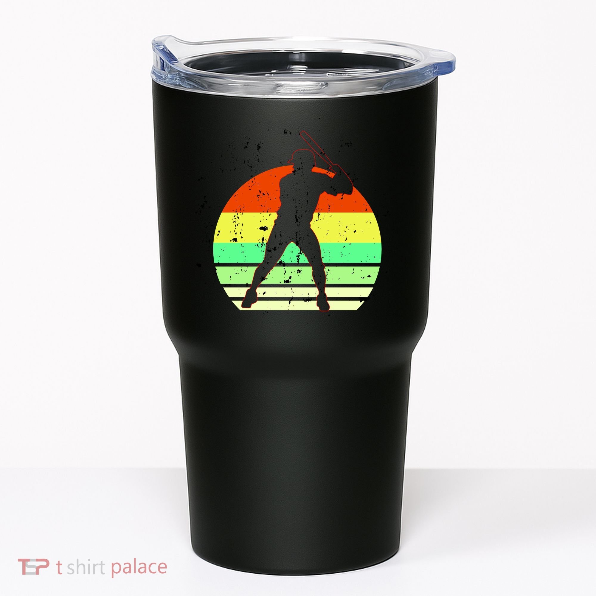 Retro Baseball Logo Tumbler