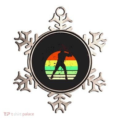 Retro Baseball Logo Ornament