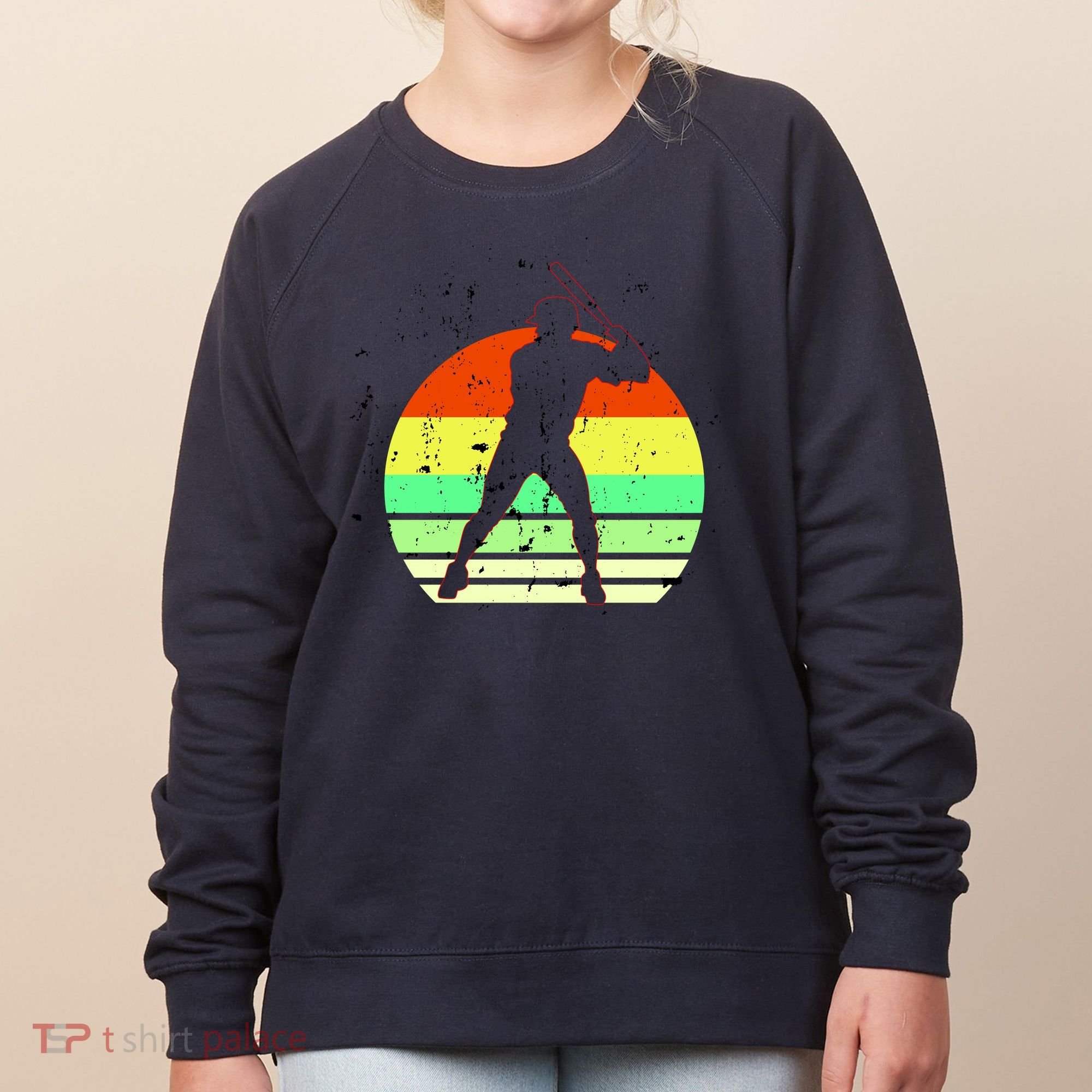 Retro Baseball Logo Women's Sweatshirt