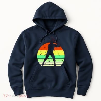 Retro Baseball Logo Hoodie