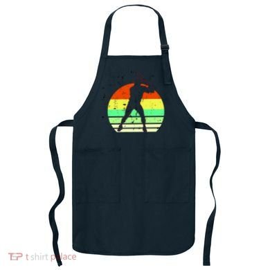 Retro Baseball Logo Apron