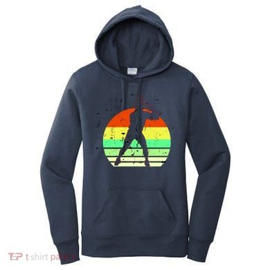 Retro Baseball Logo Women's Hoodie