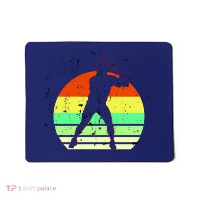 Retro Baseball Logo Mousepad