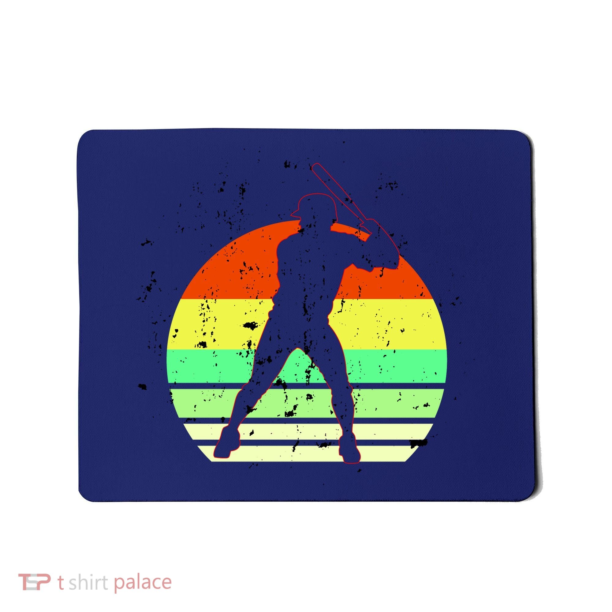 Retro Baseball Logo Mousepad