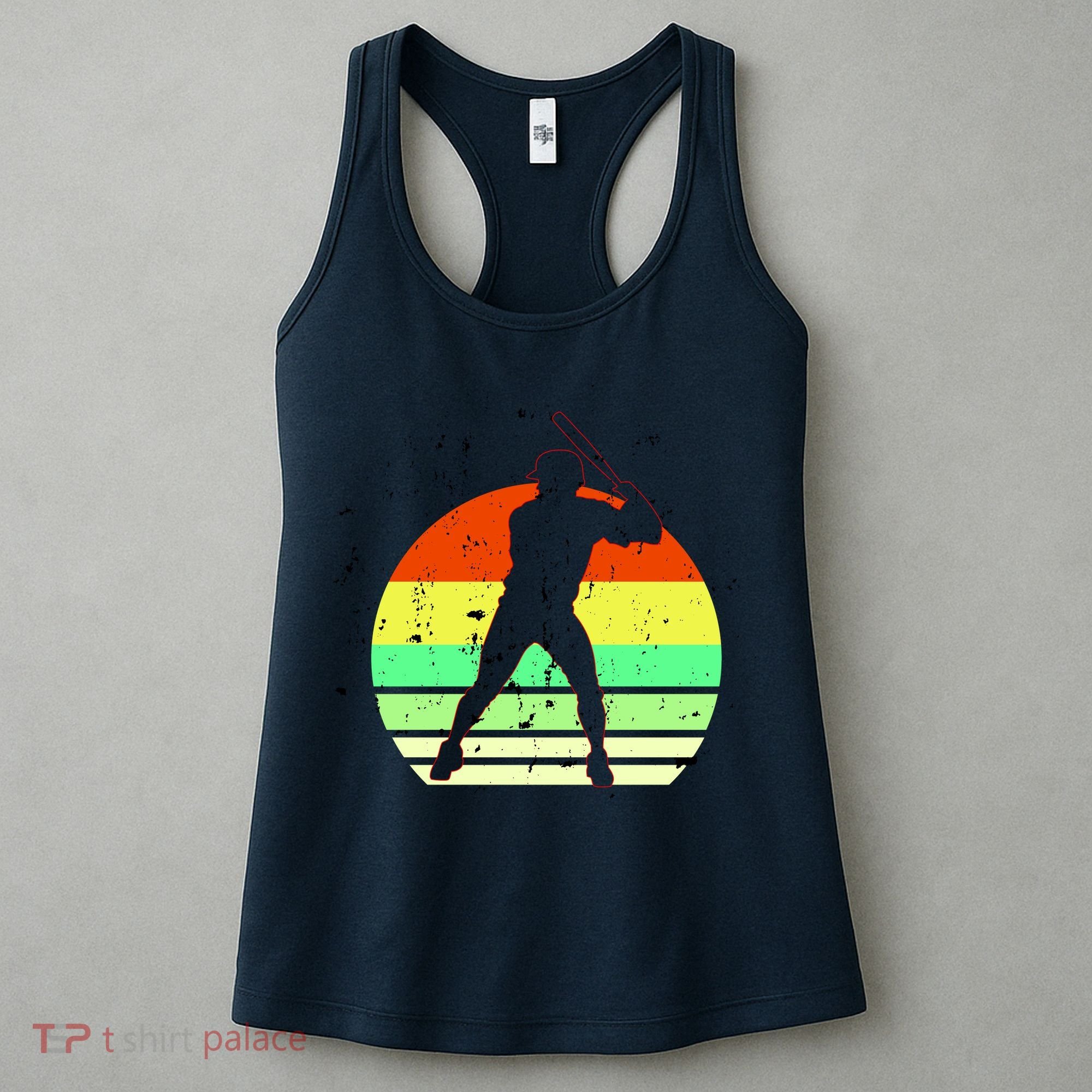Retro Baseball Logo Women's Tank Top