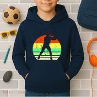 Retro Baseball Logo Kids Hoodie thumb 2