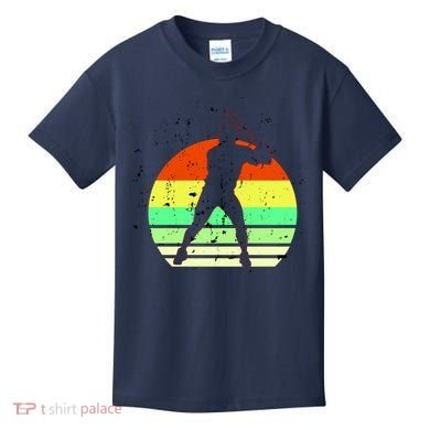 Retro Baseball Logo Kids T-Shirt