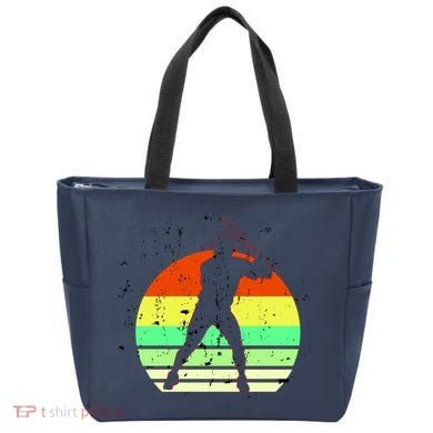 Retro Baseball Logo Tote Bag