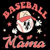 Retro Baseball Mama Hat Checkered Coaster thumb 2