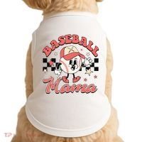 Retro Baseball Mama Hat Checkered Doggie Tank thumb 0