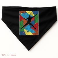 Retro Bouldering Mountaineer Mountain Climber Rock Climbing USA-Made Doggie Bandana thumb 0