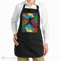 Retro Bouldering Mountaineer Mountain Climber Rock Climbing Apron thumb 2
