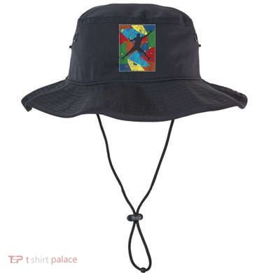 Retro Bouldering Mountaineer Mountain Climber Rock Climbing Bucket Hat