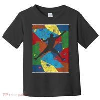 Retro Bouldering Mountaineer Mountain Climber Rock Climbing Toddler T-Shirt thumb 0