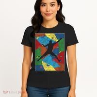 Retro Bouldering Mountaineer Mountain Climber Rock Climbing Women's T-Shirt thumb 4