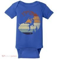 Retro Bouldering Mountain Climber Climb Sports Rock Climbing Gift Baby Bodysuit thumb 0