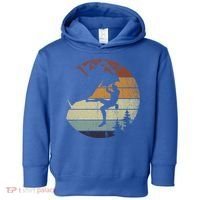 Retro Bouldering Mountain Climber Climb Sports Rock Climbing Gift Toddler Hoodie thumb 0